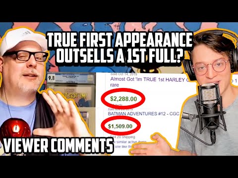 Real First Appearance Outsells a 1st Full Appearance?? // Viewer Comments & Metal Shark Bro