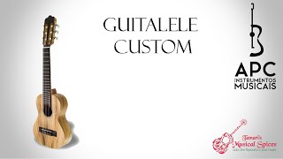 Guitarlele tenor APC GS CW celomasivní koa s snímačem a futrálem