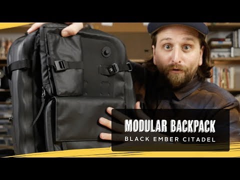 Black Ember Citadel & Modular Backpack