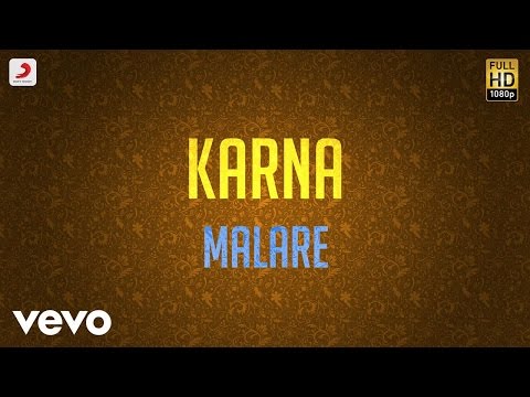 Karna - Malare Lyric | Arjun, Ranjitha | Vidyasagar