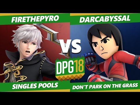 Smash Ultimate Tournament - Darcabyssl (Robin, DK) Vs. FireThePyro (Mii Brawler) DPOTG18 SSBU Pools