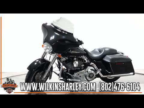 2008 Harley-Davidson FLHX Street Glide in Vivid Black