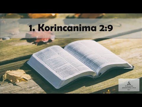 Subota 25.09.2021 - Nenad Djidara - 1. Korincanima 2;9