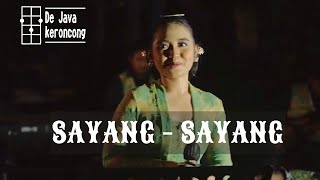 Download lagu SAYANG SAYANG - WORO MUSTIKO SIWI [KERONCONG MODERN] mp3