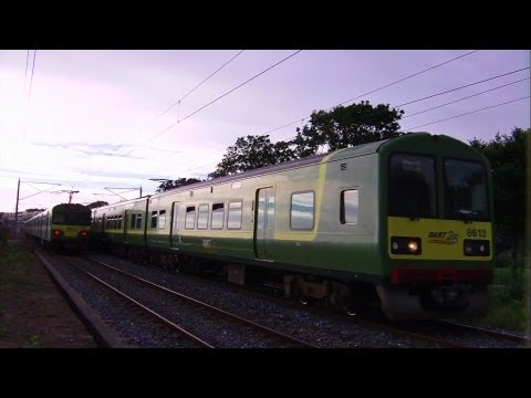 8100 and 8510 Class Dart trains - Blackrock, Dublin