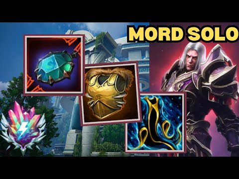 Play By Play, In A SCRIM??? - Mordred Deity Solo Smite 2 Gameplay