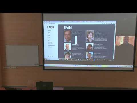 JSALT 2025 - Seminar with Christoph Schuhmann (LAION)