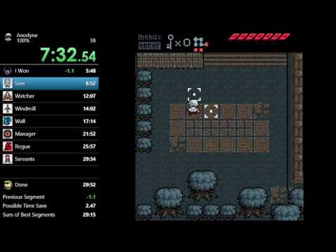Anodyne 100% Speedrun in 29:37