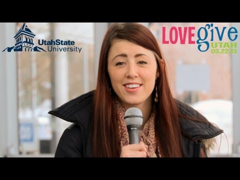 Utah State University - Love Utah, Give Utah