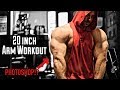20 INCH ARM WORKOUT