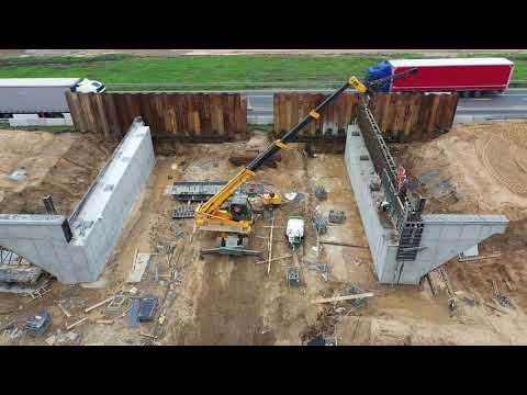 Budowa autostrady A1, odcinek Piotrków Trybunalski Południe - Kamieńsk