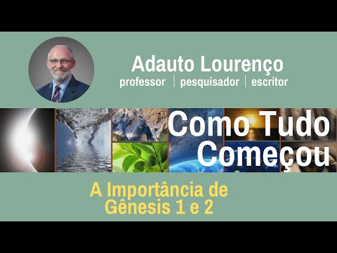 Como tudo começou  -  Prof  Adauto Lourenço