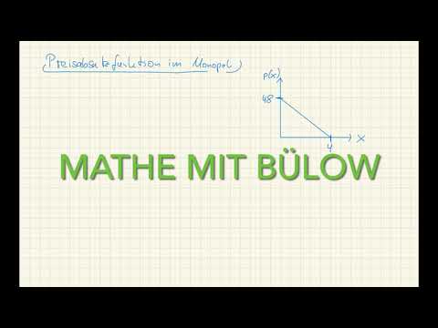 Preisabsatzfunktion im Monopol