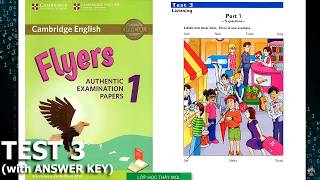 Flyers 1 TEST 3 - Listening Tests 3 | Lớp Học Thầy Mol