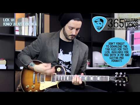 Lick 131/365 - Funky Blues Lick in A | 365 Guitar Licks Project