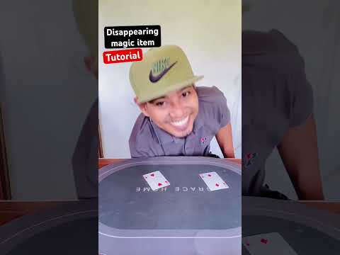 Disappearing magic item, Tutorial #arabzmagictutorial #magictutorialshorts #magician #magic