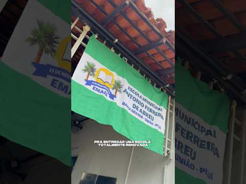 Mais uma escola será ampliada e reformada na gestão do Prefeito Gustavo Medeiros