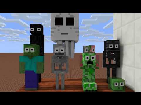 Monster School : Baldi's Jason Granny Grandpa FNAF Episode 1 - Minecraft Animation