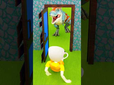 OHH NO T TEX IN SQUID GAME GIRL DOLL HOUSE #shorts | Maheshwar Gamerz