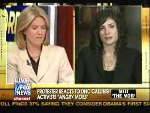 Town Hall Protester Responds To "Mob" Smears By DNC