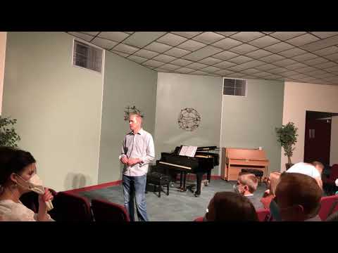 Christian McCombs Senior Recital Saturday June 27th 2020