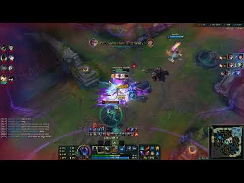 1v4 with Lethal Tempo Vayne!!