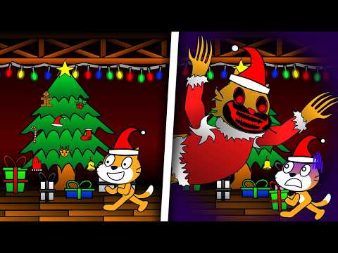 I Made A CHRISTMAS Horror Game on Scratch..