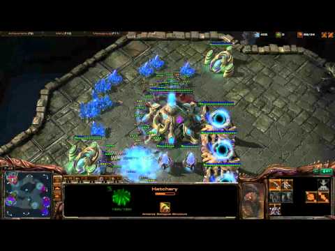 Destiny, Bluetea vs. InSaNe (Z), Toby (Z) - High Level 2v2 - Starcraft 2 Ladder