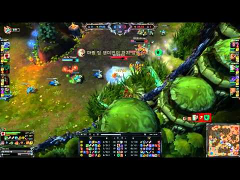 SKT T1 Faker   LeBlanc vs Xerath   IM Frozen, KR LOL Challenger 963LP