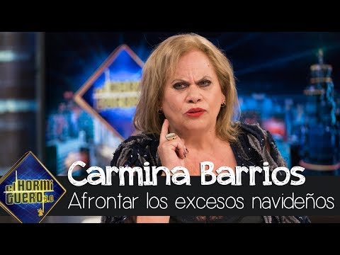 Carmina Barrios, como CarminaTube, ayuda a afrontar los excesos de la Navidad - El Hormiguero 3.0