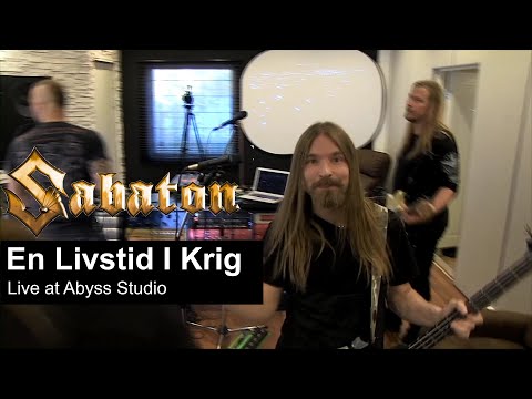 Sabaton - En Livstid i Krig Studio Recording Live 2015