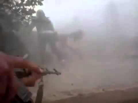 استهداف مقرات النظام من قبل كتيبة المرابطين في بصرى الشام في محافظة درعا