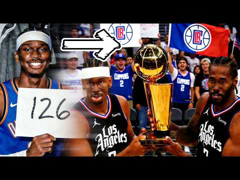 126場連續20+！假如7年前快艇留下SGA，聯手Kawhi能否奪冠？