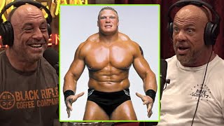 JRE: When Kurt Angle and Brock Lesnar Had A REAL Wrestling Fight