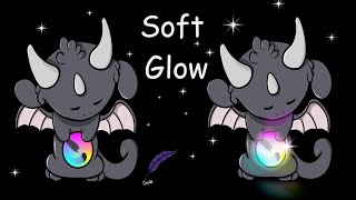 KRITA 5.1.5 - How to create a soft Glow in Krita
