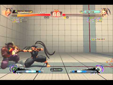SSF4 AE: TheKraken101  [Deejay]   vs  R3CORBREAK3R  [Ibuki]