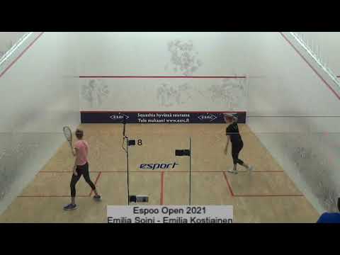 EspooOpen21: Emilia Soini ESRC - Emilia Kostiainen ESRC