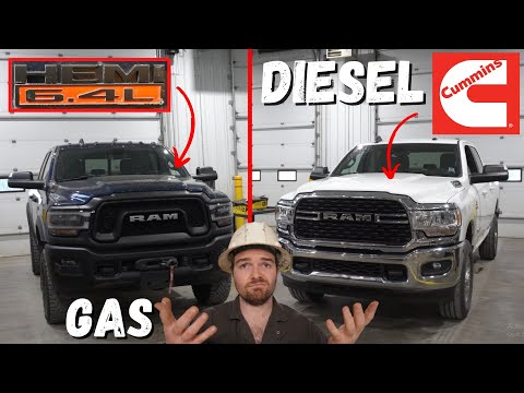 RAM 2500 Cummins DIESEL vs GAS (6.4 Hemi) | Which Engine Should you Buy? *Diesel Mechanic Explains*