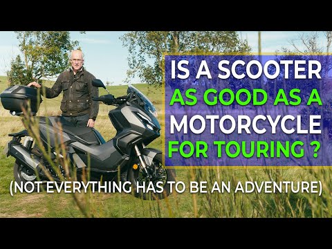Ist ein Roller genauso gut für Touren geeignet wie ein Motorrad? (Es muss nicht alles ein Abenteu...
