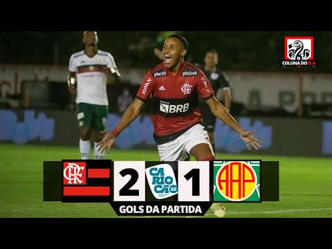 FLAMENGO 2X1 PORTUGUESA - GOLS DA PARTIDA - CARIOCA 2022