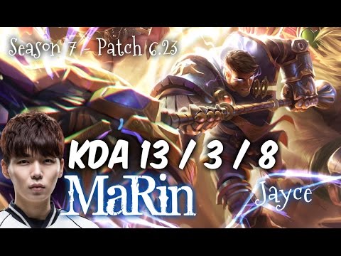 MaRin JAYCE vs POPPY Top - Patch 6.23 KR Ranked