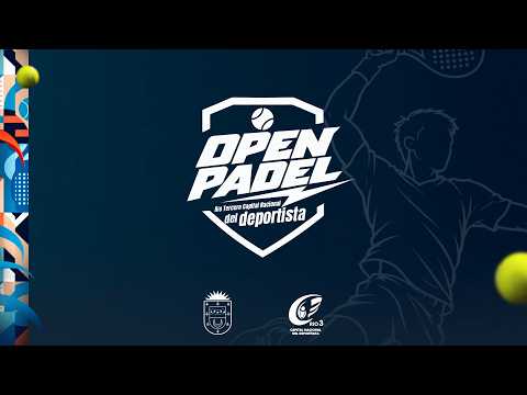 🔴 EN VIVO | OPEN PÁDEL RÍO TERCERO 2026  ¡COMIENZA LA TRANSMISIÓN! | CAPITAL NACIONAL DEL DEPORTISTA