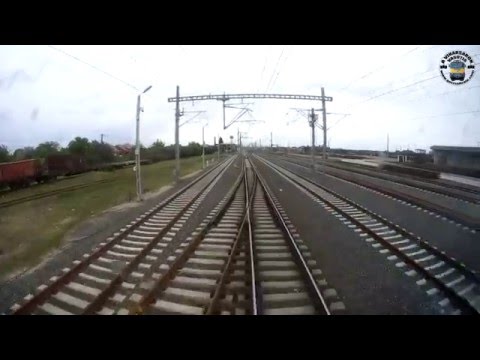 Lőkösháza (H) - Curtici/Kürtös (RO) határátmenet mozdonyból