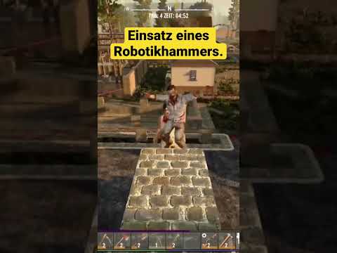 Early Horde base with Robotic Hammer Catapult. 7 Days to Die beginner tips #gaming