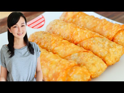 The Tastiest Vegetable Egg Rolls Recipe by CiCi Li