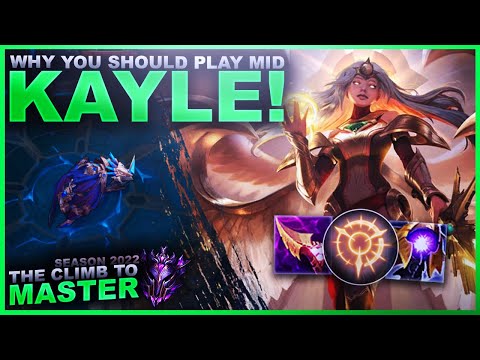 THIS IS WHY YOU SHOULD PLAY KAYLE MID! - Climb to Master | League of Legends