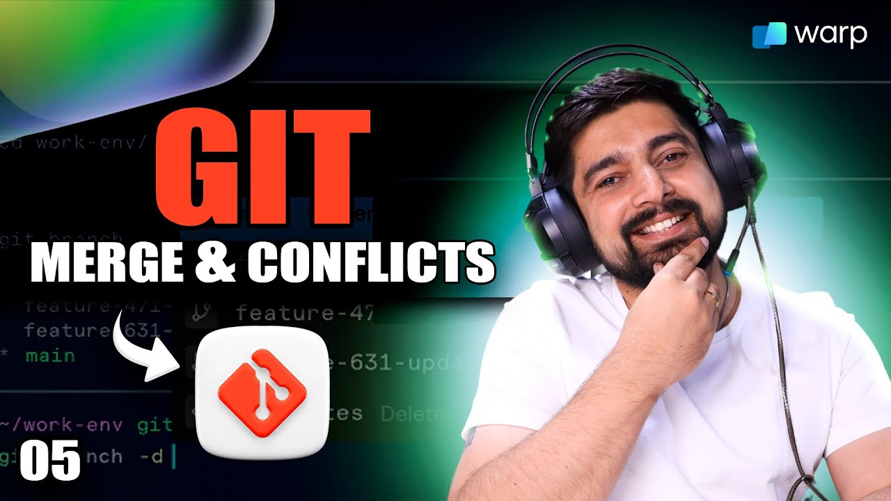 Git merge and git conflicts