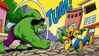O HULK PERDE A PACIÊNCIA COM O ZÉ CARIOCA | GIBIS ANIMADOS DO ZÉ CARIOCA E CHAVES