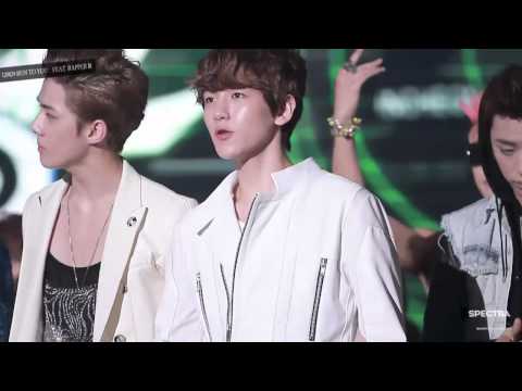 [FANCAM]  120829 Baekhyun @ KBS Music Bank Special - Run To You
