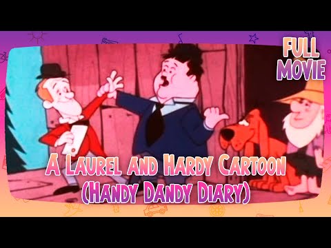 A Laurel and Hardy Cartoon (Handy Dandy Diary) | English Full Movie | Animation Comedy Family